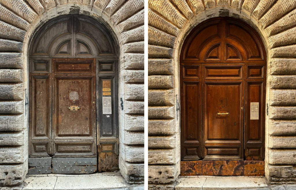 Sibilla Antichita Portone Legno
